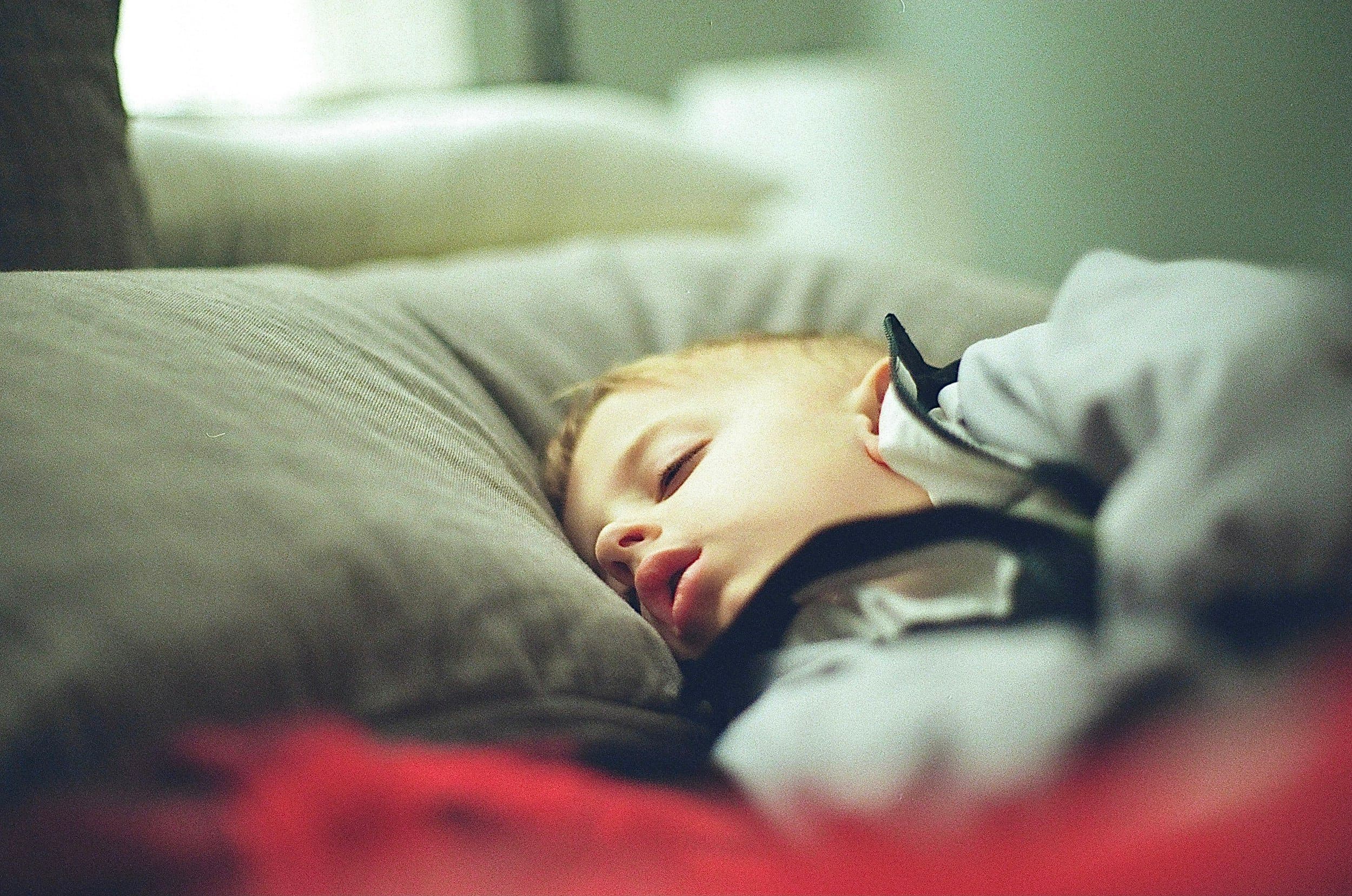 A child being assessed for airway-focused orthodontics at Align Dental Surgery